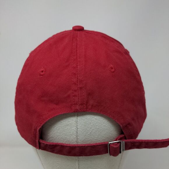 Hilton Head Island Slideback Hat Red One Size Embroidered Perrin - Picture 5 of 7